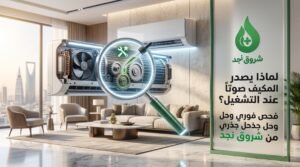 ما سبب صدور صوت من المكيف؟