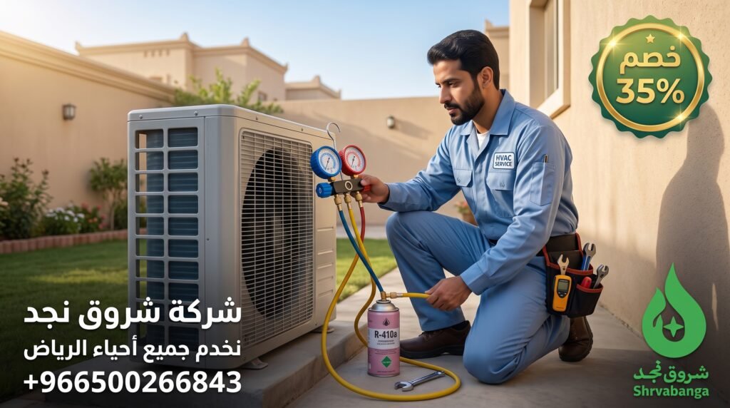 كم سعر تعبئة فريون مكيف سبليت